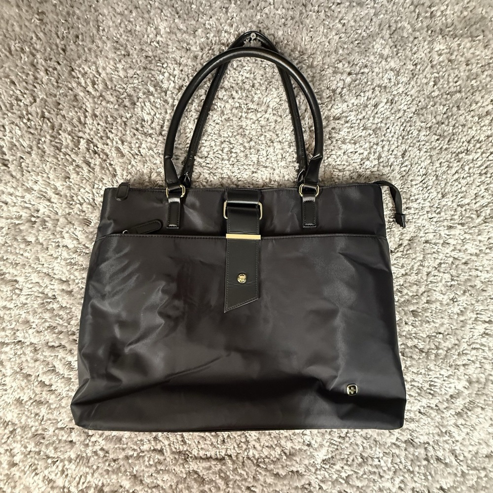 Wenger‎ Ana Laptop Tote 16", Black Nylon Style Computer Bag